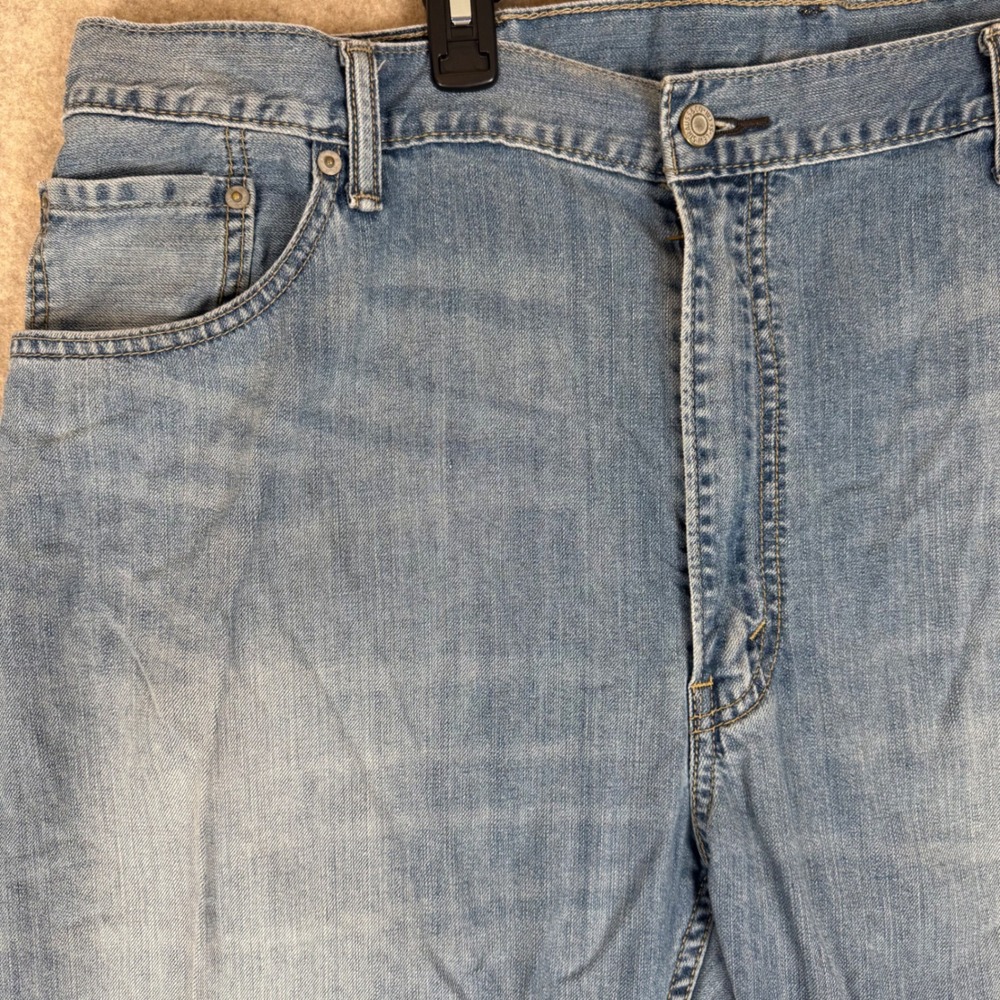 Levi's 559 Relaxed Straight Jeans 44x30 (43x29.5) Light Wash Denim Blue Casual - Picture 2 of 11